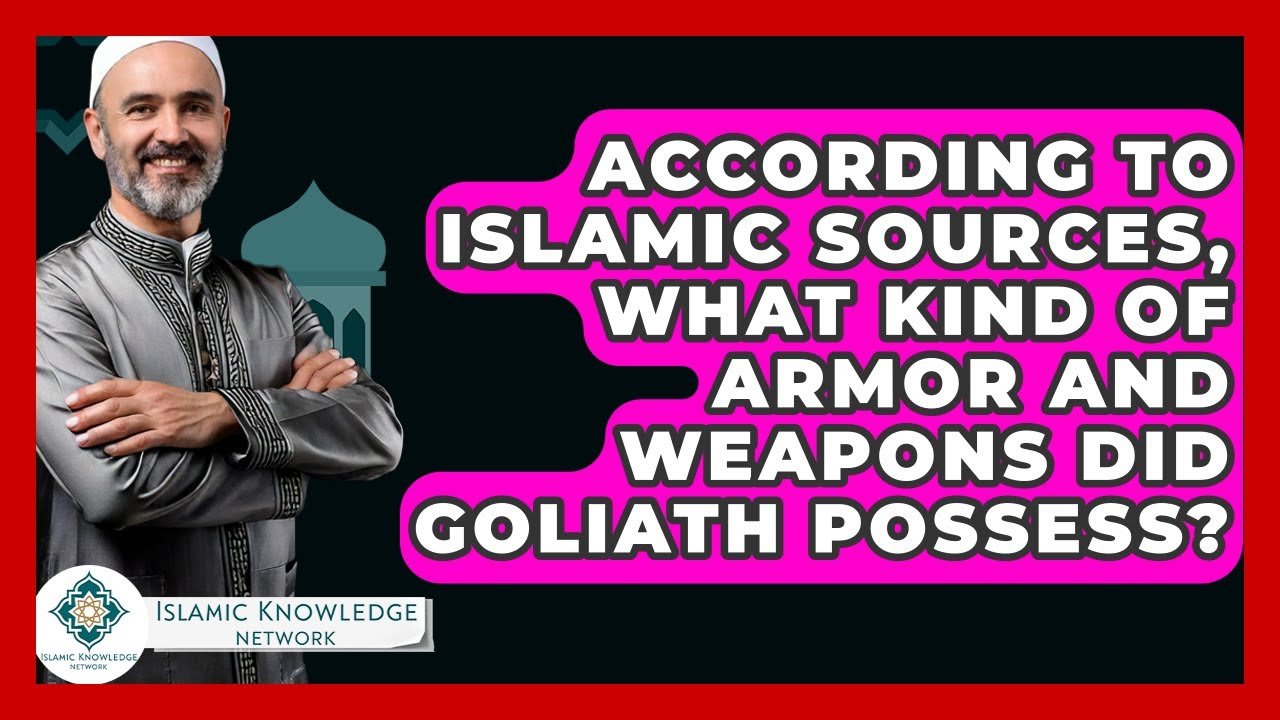 What Armor and Weapons Did Goliath Possess in Islam?