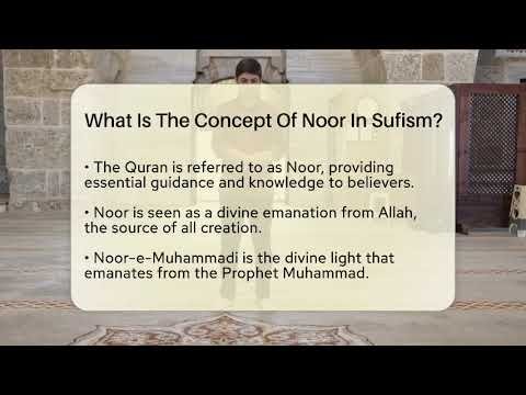 What Is the Concept of Noor in Sufism? Unveiling Its Meaning