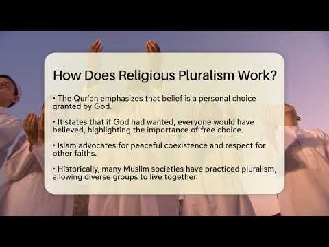 How Does Religious Pluralism Function in Today’s Society?