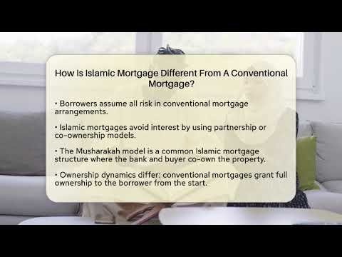 How Do Islamic Mortgages Differ From Conventional Ones?